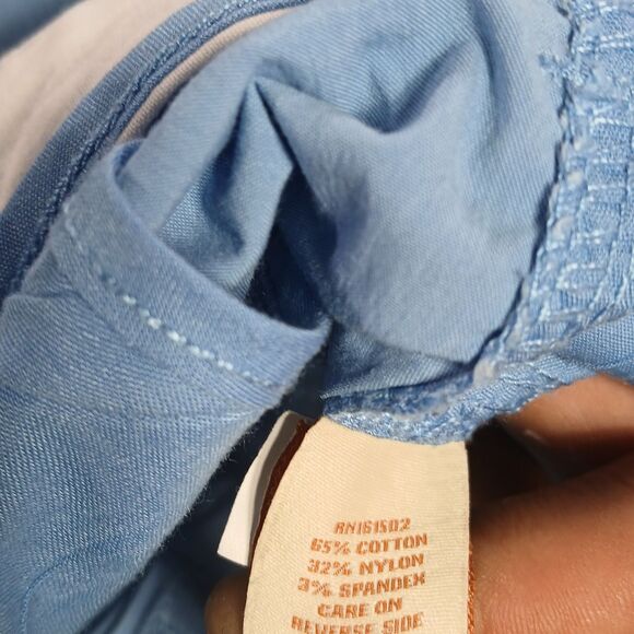 The Territory Ahead Mens Mission Comfort Pants 35x25 ALTERED Blue Stretch Chino - Picture 12 of 12